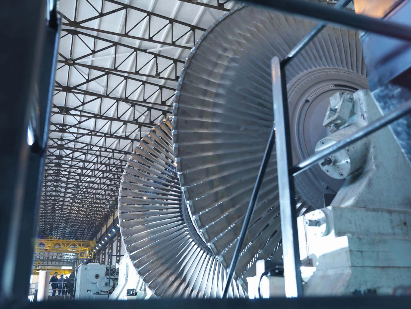 An industrial site