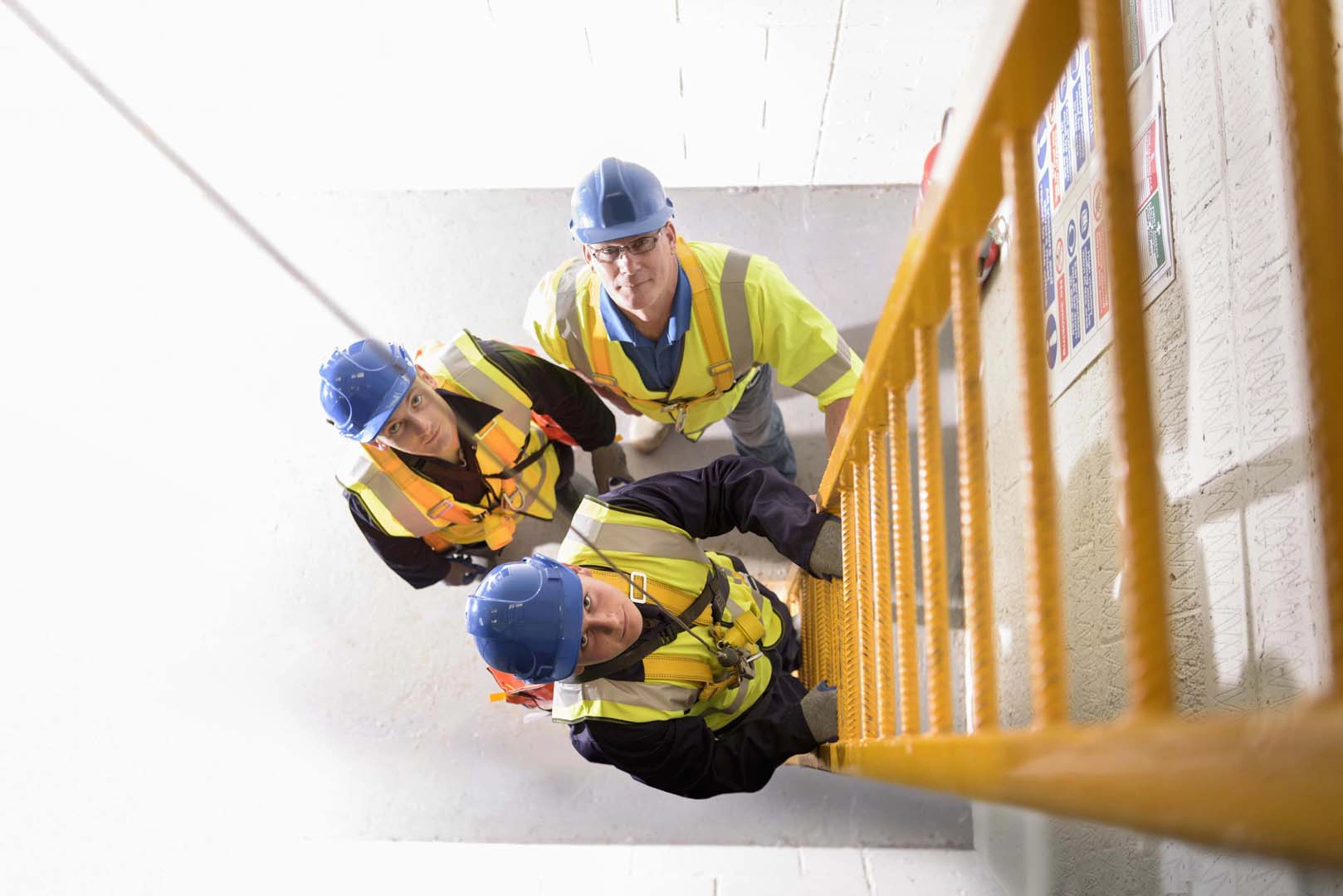 Maintenance workers