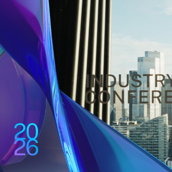Industry leaders conference view with S&W budget logo