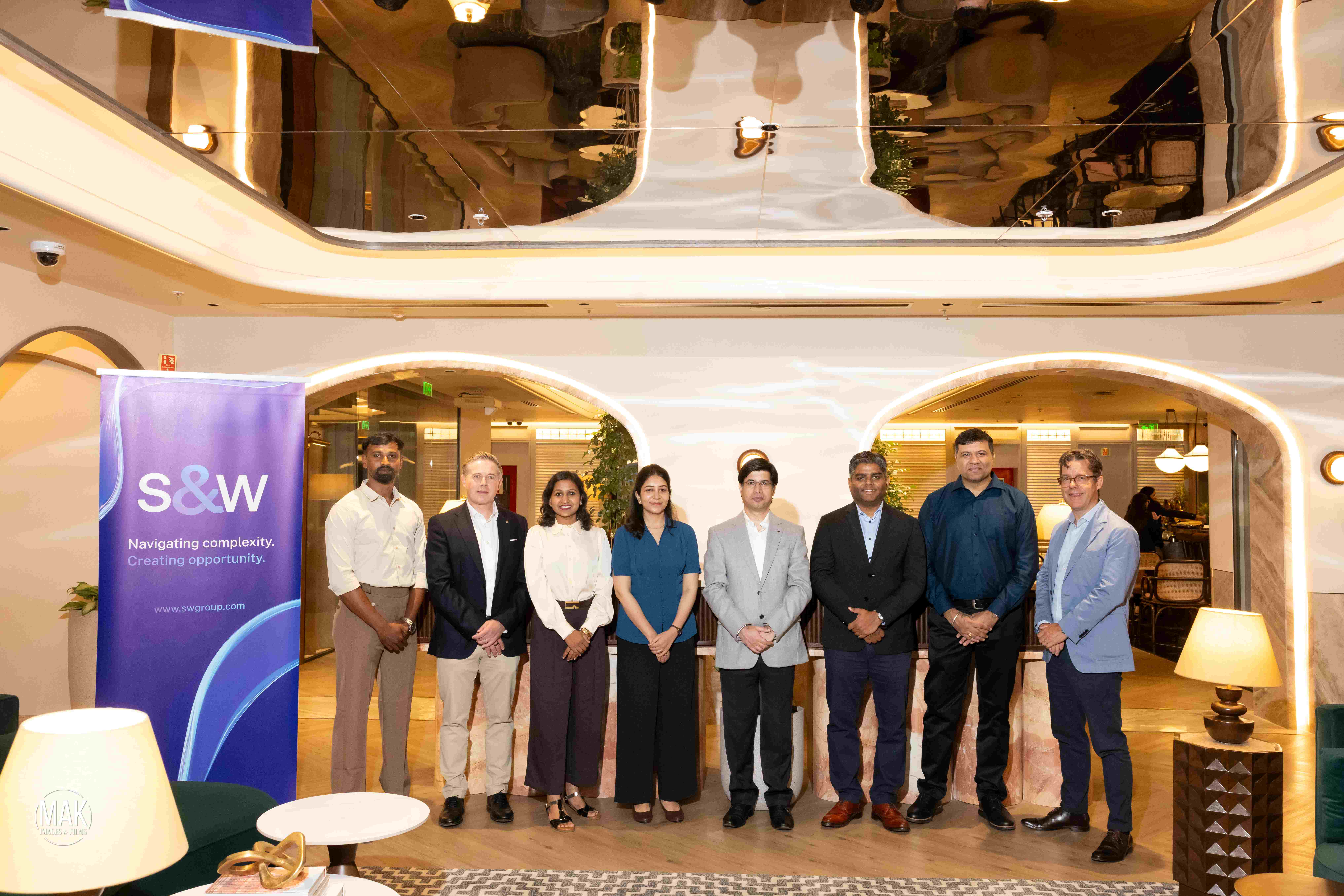 S&W Team At India Office Opening